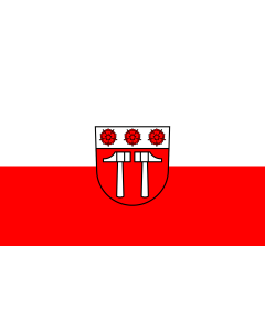 Flag: Wolpertshausen |  landscape flag | 1.35m² | 14.5sqft | 90x150cm | 3x5ft 