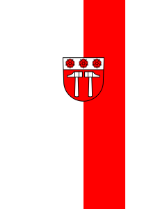 Flag: Wolpertshausen |  portrait flag | 3.5m² | 38sqft | 300x120cm | 10x4ft 