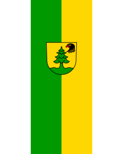 Flag: Fichtenau | portrait flag | 3.5m² | 38sqft | 300x120cm | 10x4ft