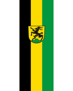 Bandera de  Boxberg |  bandera vertical | 6m² | 400x150cm 