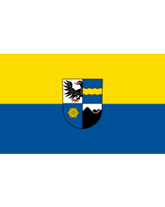 Flag: Freudenberg |  landscape flag | 1.35m² | 14.5sqft | 90x150cm | 3x5ft 