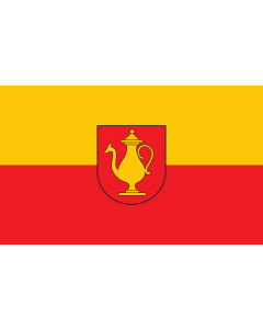 Bandera de  Königheim |  bandera horizontal | 1.35m² | 90x150cm 