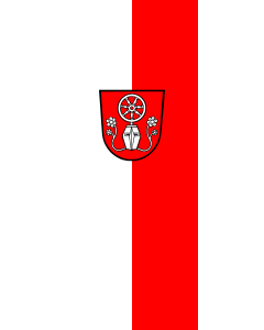 Flag: Tauberbischofsheim | portrait flag | 3.5m² | 38sqft | 300x120cm | 10x4ft