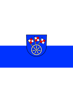 Flag: Wittighausen |  landscape flag | 1.35m² | 14.5sqft | 90x150cm | 3x5ft 