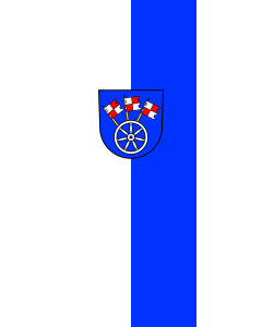 Flag: Wittighausen | portrait flag | 3.5m² | 38sqft | 300x120cm | 10x4ft