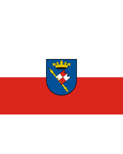 Flag: Lauda-Königshofen |  landscape flag | 1.35m² | 14.5sqft | 90x150cm | 3x5ft 