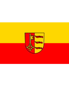 Flag: Dischingen |  landscape flag | 1.35m² | 14.5sqft | 90x150cm | 3x5ft 