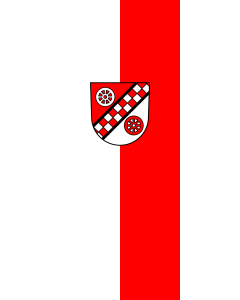Flag: Herbrechtingen |  portrait flag | 3.5m² | 38sqft | 300x120cm | 10x4ft 