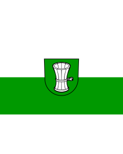 Flag: Niederstotzingen |  landscape flag | 1.35m² | 14.5sqft | 90x150cm | 3x5ft 