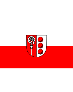 Flag: Abtsgmünd |  landscape flag | 1.35m² | 14.5sqft | 90x150cm | 3x5ft 