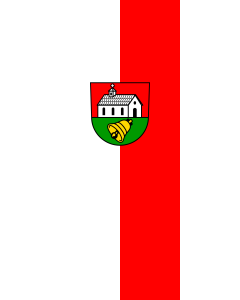 Flag: Böbingen an der Rems | portrait flag | 3.5m² | 38sqft | 300x120cm | 10x4ft