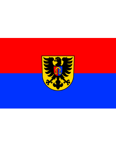 Flag: Bopfingen |  landscape flag | 1.35m² | 14.5sqft | 90x150cm | 3x5ft 