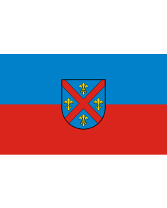Flag: Ellwangen (Jagst) |  landscape flag | 1.35m² | 14.5sqft | 90x150cm | 3x5ft 