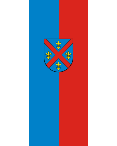 Flag: Ellwangen (Jagst) | portrait flag | 3.5m² | 38sqft | 300x120cm | 10x4ft