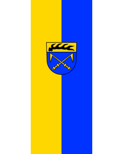 Flag: Heubach |  portrait flag | 3.5m² | 38sqft | 300x120cm | 10x4ft 