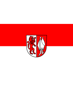 Flag: Heuchlingen |  landscape flag | 1.35m² | 14.5sqft | 90x150cm | 3x5ft 