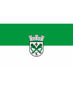 Flag: Lauchheim |  landscape flag | 1.35m² | 14.5sqft | 90x150cm | 3x5ft 