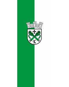 Flag: Lauchheim | portrait flag | 3.5m² | 38sqft | 300x120cm | 10x4ft