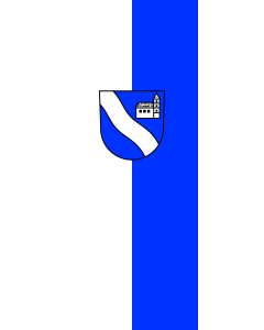 Flag: Leinzell |  portrait flag | 3.5m² | 38sqft | 300x120cm | 10x4ft 