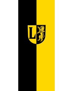 Flag: Lorch | portrait flag | 3.5m² | 38sqft | 300x120cm | 10x4ft