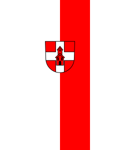Flag: Mutlangen | portrait flag | 3.5m² | 38sqft | 300x120cm | 10x4ft