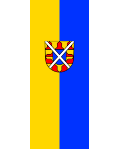Flag: Neresheim | portrait flag | 3.5m² | 38sqft | 300x120cm | 10x4ft