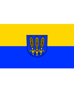Flag: Obergröningen |  landscape flag | 1.35m² | 14.5sqft | 90x150cm | 3x5ft 