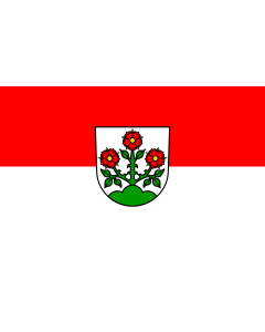 Flag: Rosenberg |  landscape flag | 1.35m² | 14.5sqft | 90x150cm | 3x5ft 