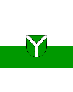 Flag: Spraitbach |  landscape flag | 1.35m² | 14.5sqft | 90x150cm | 3x5ft 