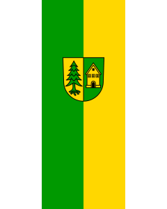 Flag: Tannhausen | portrait flag | 3.5m² | 38sqft | 300x120cm | 10x4ft