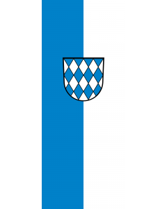 Vertical Hanging Beam Flag: Bretten |  portrait flag | 3.5m² | 38sqft | 300x120cm | 10x4ft 