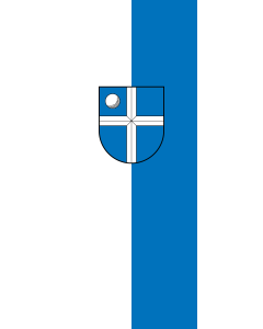 Bandera de Bandera vertical con manga cerrada para potencia Bruchsal | bandera vertical | 3.5m² | 300x120cm