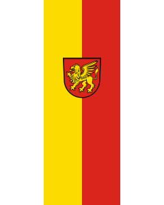 Bandera de  Marxzell |  bandera vertical | 6m² | 400x150cm 