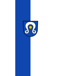 Flag: Östringen | portrait flag | 3.5m² | 38sqft | 300x120cm | 10x4ft