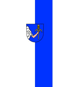 Flag: Sulzfeld | portrait flag | 3.5m² | 38sqft | 300x120cm | 10x4ft