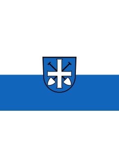 Bandera de Graben-Neudorf | bandera horizontal | 1.35m² | 90x150cm