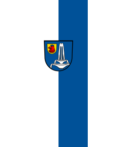 Bandera de Bandera vertical con potencia Bad Schönborn | bandera vertical | 3.5m² | 300x120cm