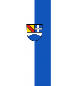 Flag: Pfinztal |  portrait flag | 6m² | 64sqft | 400x150cm | 13x5ft 