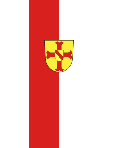 Bandera de Bandera vertical con potencia Bietigheim | bandera vertical | 3.5m² | 300x120cm