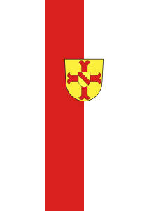 Bandera de Bandera vertical con potencia Bietigheim | bandera vertical | 6m² | 400x150cm