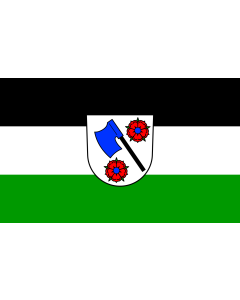 Flag: Forbach |  landscape flag | 1.35m² | 14.5sqft | 90x150cm | 3x5ft 