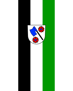 Flag: Forbach | portrait flag | 3.5m² | 38sqft | 300x120cm | 10x4ft