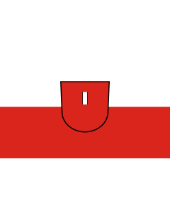 Bandera de  Gaggenau |  bandera horizontal | 1.35m² | 90x150cm 