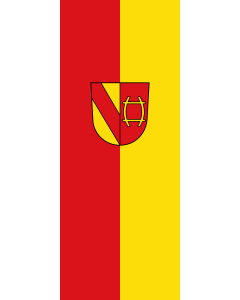 Bandera de Bandera vertical con potencia Rastatt | bandera vertical | 3.5m² | 300x120cm