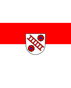 Flag: Weisenbach |  landscape flag | 1.35m² | 14.5sqft | 90x150cm | 3x5ft 
