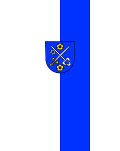 Flag: Rheinmünster | portrait flag | 3.5m² | 38sqft | 300x120cm | 10x4ft