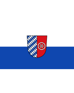 Flag: Neckar-Odenwald-Kreis (Kreis) |  landscape flag | 1.35m² | 14.5sqft | 90x150cm | 3x5ft 