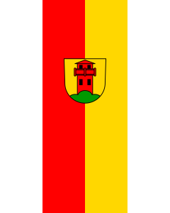 Flag: Fahrenbach |  portrait flag | 3.5m² | 38sqft | 300x120cm | 10x4ft 
