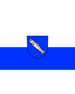 Flag: Neckargerach |  landscape flag | 1.35m² | 14.5sqft | 90x150cm | 3x5ft 