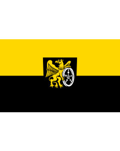 Flag: Neckarzimmern |  landscape flag | 1.35m² | 14.5sqft | 90x150cm | 3x5ft 